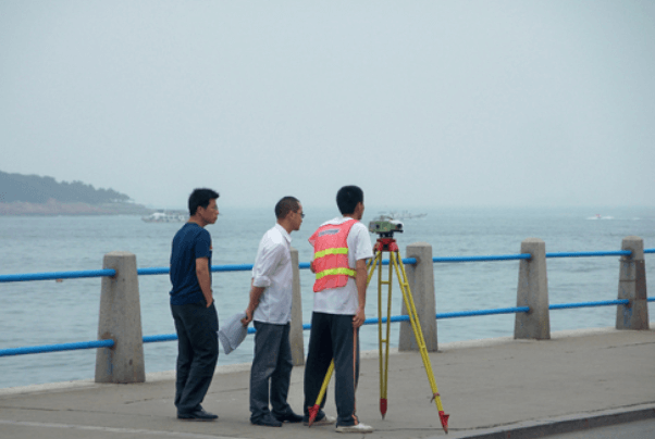 一等水準測量現(xiàn)場